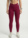 Contour Leggings | Wine