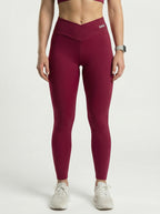 Contour Leggings | Wine